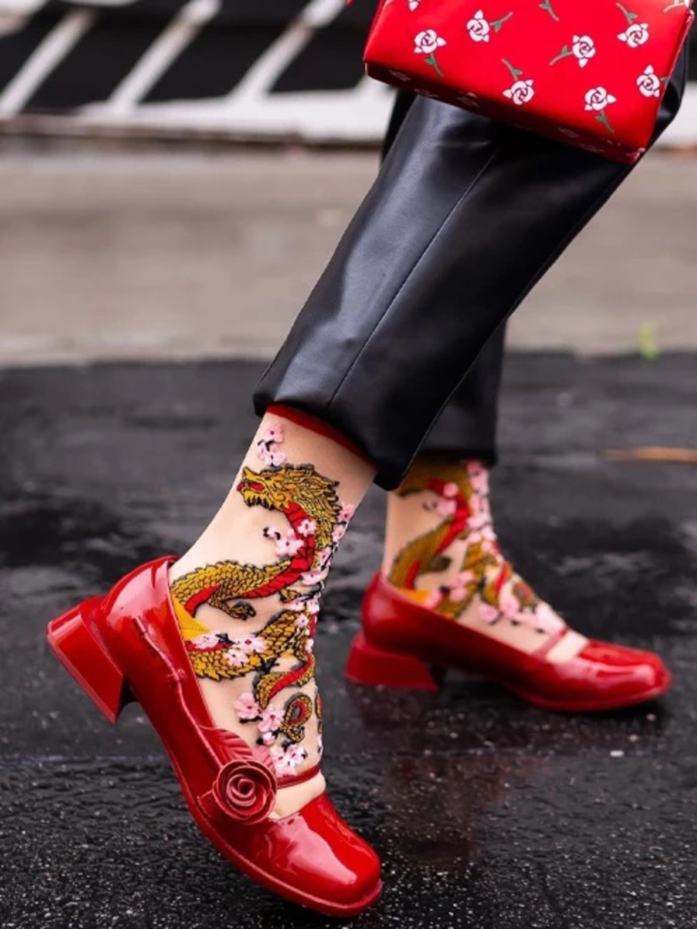 Sock Candy Year of the Dragon Sheer Socks
